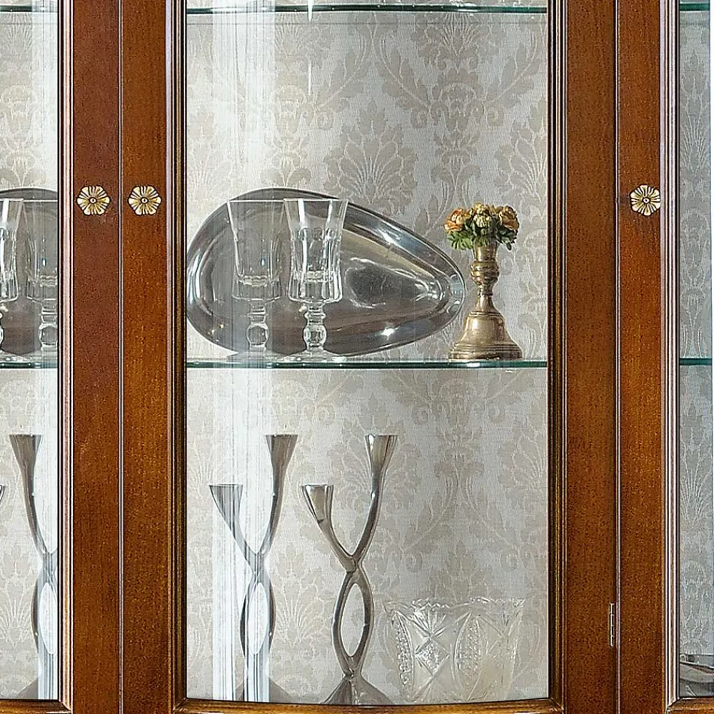 New Große Esszimmervitrine Tibet Wohnzimmerschrank|Massivholz Schränke