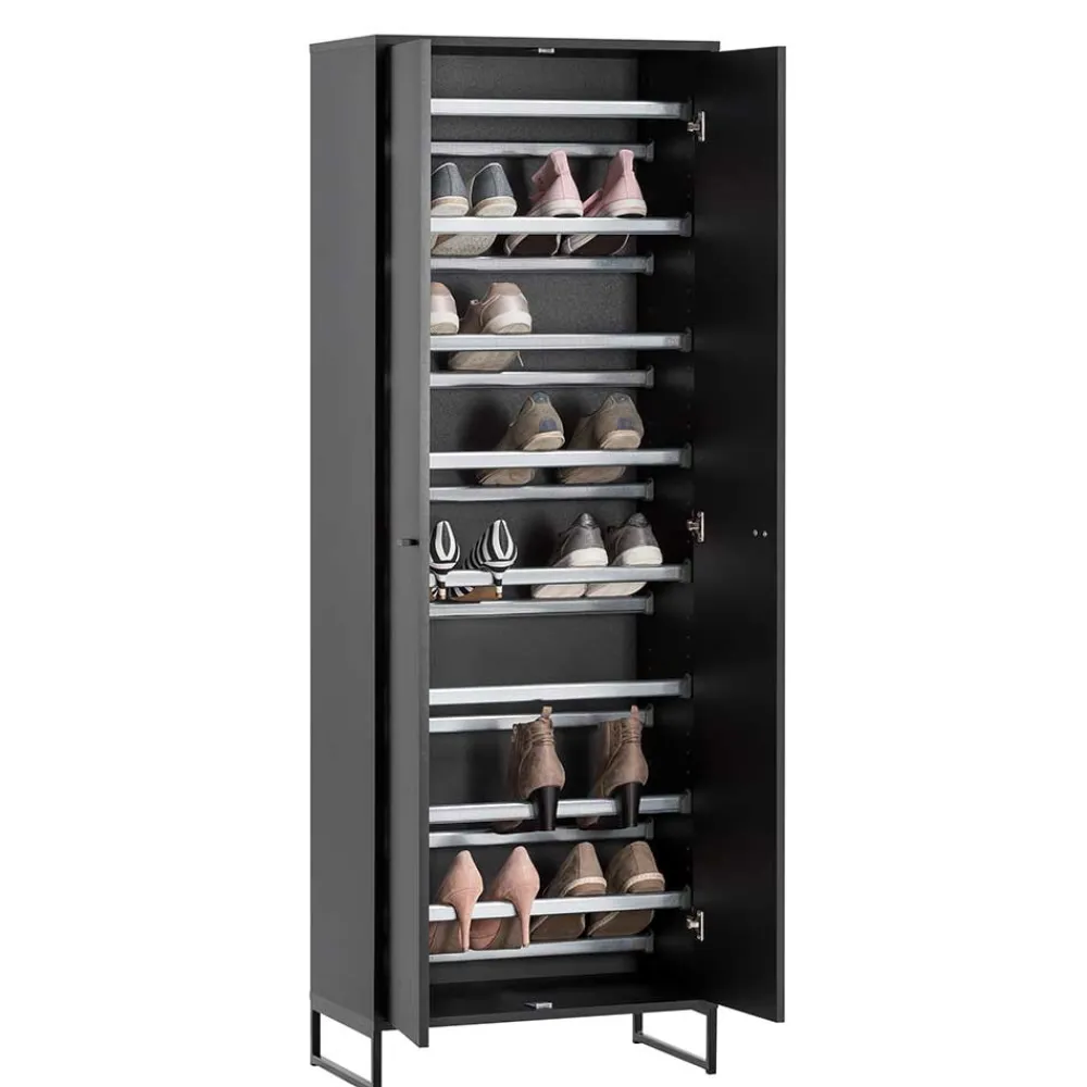 Großer Garderoben Schuhschrank Curtus*Pharao24 New