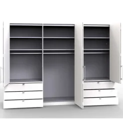 Großer Kleiderschrank Cnutria Kleiderschränke|Schlafzimmerschränke