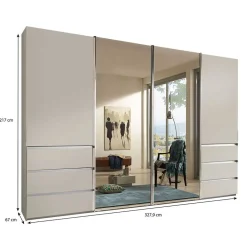 Großer Kleiderschrank Vilas*Pharao24 Hot