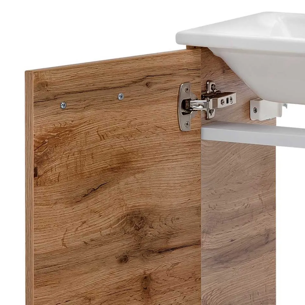 Outlet Gäste WC Möbel Set Ruleca Badmöbel Sets