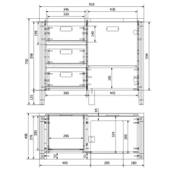 Gäste WC Möbel Set Verjan*Pharao24 Outlet