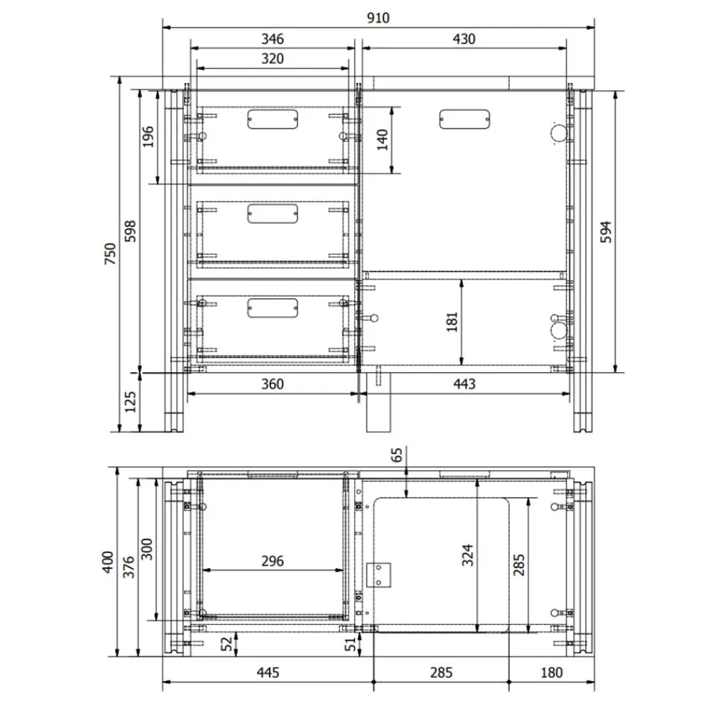 Gäste WC Möbel Set Verjan*Pharao24 Outlet