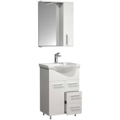 Gästebad Möbel weiß Pididos*Pharao24 Discount