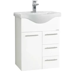 Gästebad Möbel weiß Pididos*Pharao24 Discount