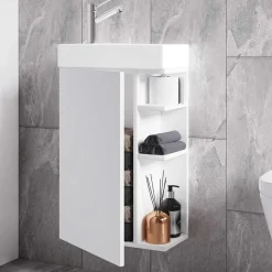 Gästewaschtisch weiß Emjada*Pharao24 Outlet