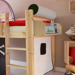 New Halbhochbett Split Kinder Piratenbett|Kinderhochbetten