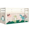 Clearance Halbhohes Bett Kimm Kinder Kinderhochbetten|Kinderbetten