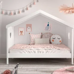 Hausbett für Kinder weiß Ciomore*Pharao24 Outlet