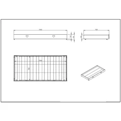 Hausbett für Kinder weiß Ciomore*Pharao24 Outlet