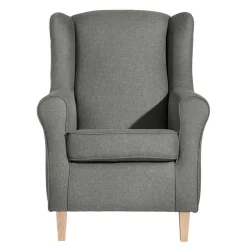 Hellgrauer Ohrenbackensessel Zavagossa*Pharao24 Clearance