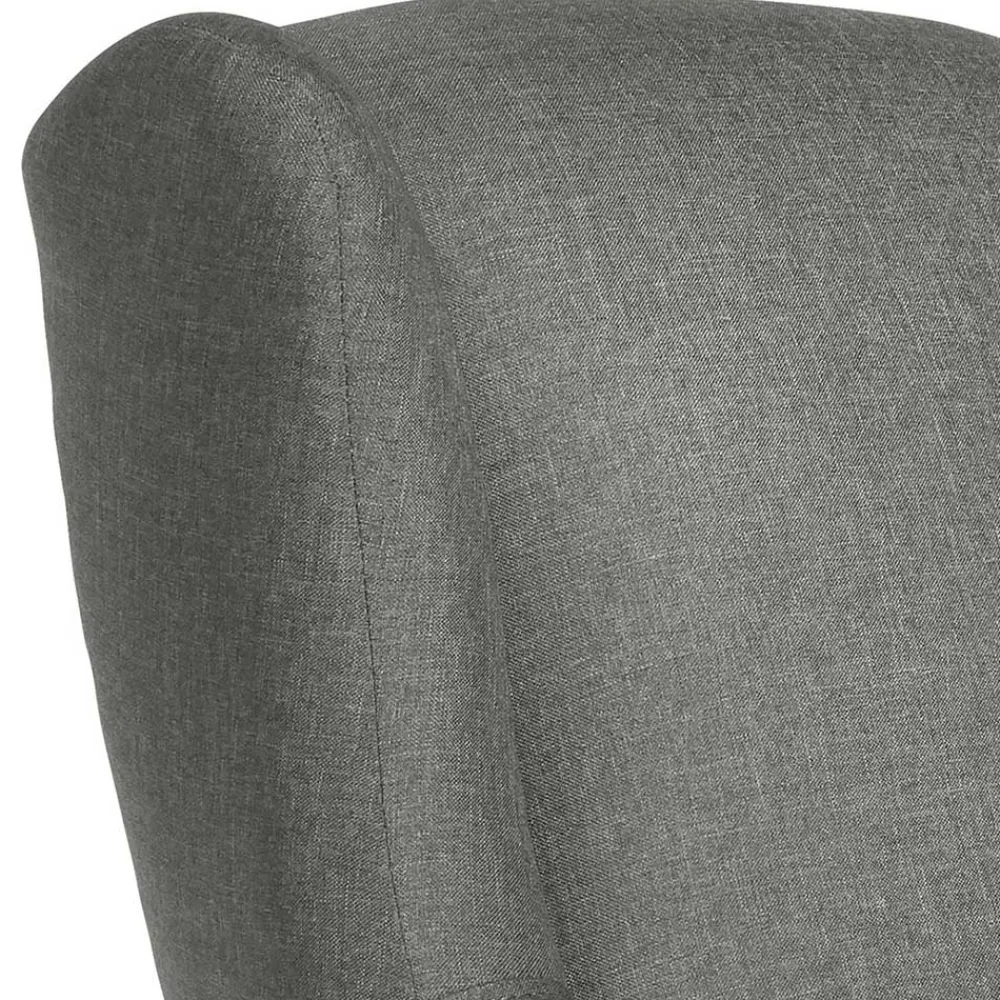 Hellgrauer Ohrenbackensessel Zavagossa*Pharao24 Clearance