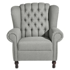 Hellgrauer Polstersessel Fanger*Pharao24 Outlet