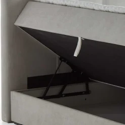 Hellgraues Boxbett Angelo*Pharao24 Hot