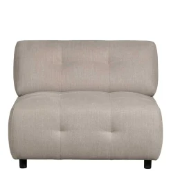 Discount Hellgraues Flachgewebe Sofa Element Cracks Modulsofas|Einzelsofa