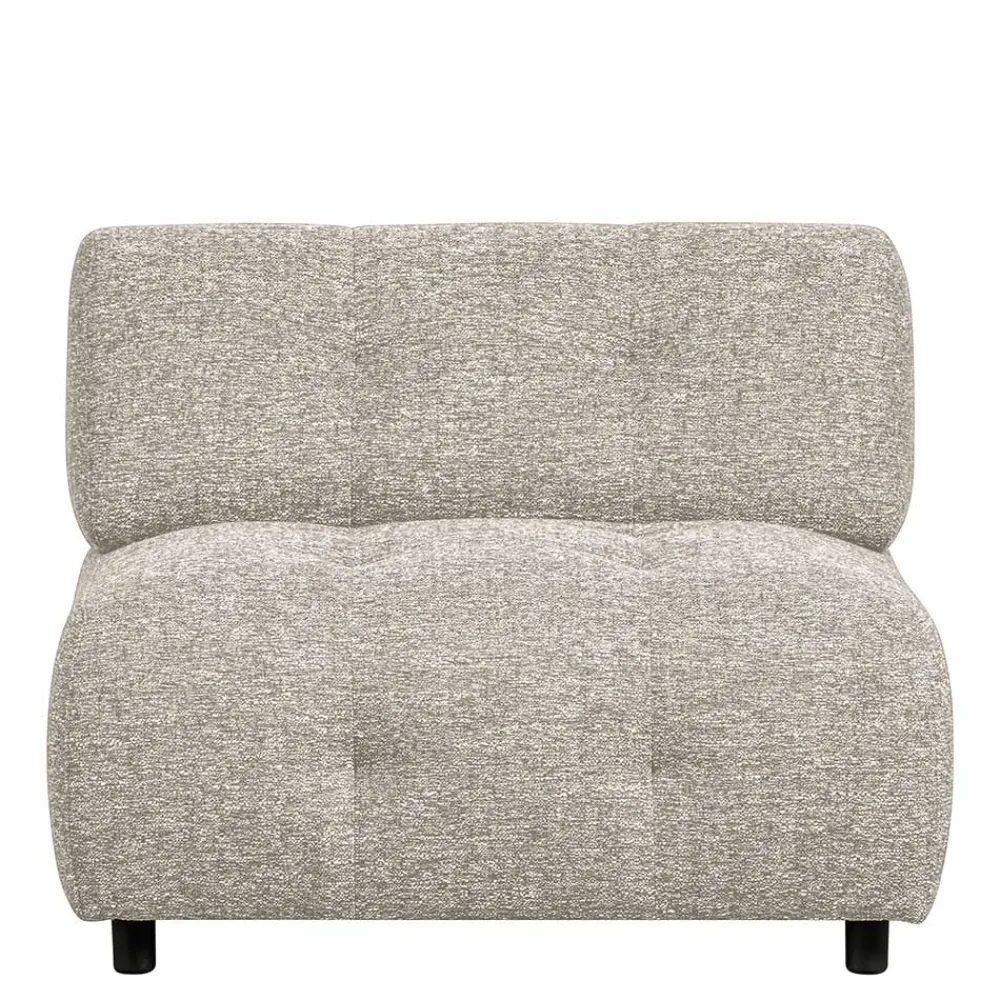 Hellgraues Modulsofa Element meliert Ajama*Pharao24 Online