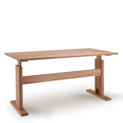 Höhenverstellbarer Schreibtisch Bahos Schreibtische|Massivholztische