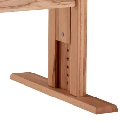 Höhenverstellbarer Schreibtisch Bahos Schreibtische|Massivholztische