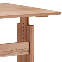 Höhenverstellbarer Schreibtisch Bahos Schreibtische|Massivholztische