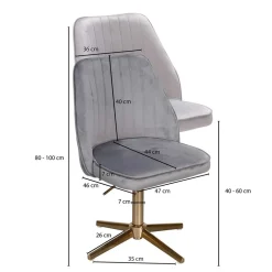 Best Höhenverstellbarer Stuhl Ribe Bürostuhl