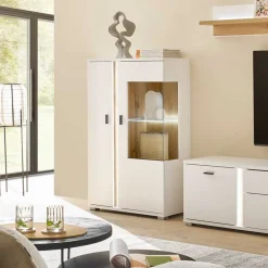 Sale Highboard Luzillo Vitrinenschrank|Stauraumvitrinen