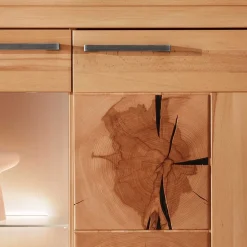 Highboard mit Glastür Olmedo*Pharao24 Discount