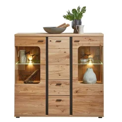 New Highboard Sebetino Vitrinenschrank|Highboards
