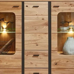 New Highboard Sebetino Vitrinenschrank|Highboards