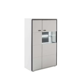 New Highboard Ukai Vitrinenschrank|Stauraumvitrinen