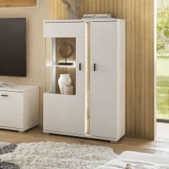 Hot Highboard Vitrine Luzillo Stauraumvitrinen|Highboards