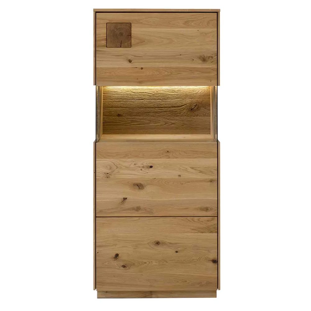Discount Highboard Vitrine Onitos Vitrinenschrank|Wohnzimmervitrinen
