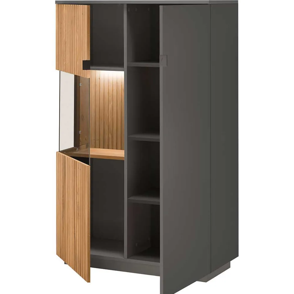 Highboard Vitrine Strong Wohnzimmerkommoden|Wohnzimmerschrank