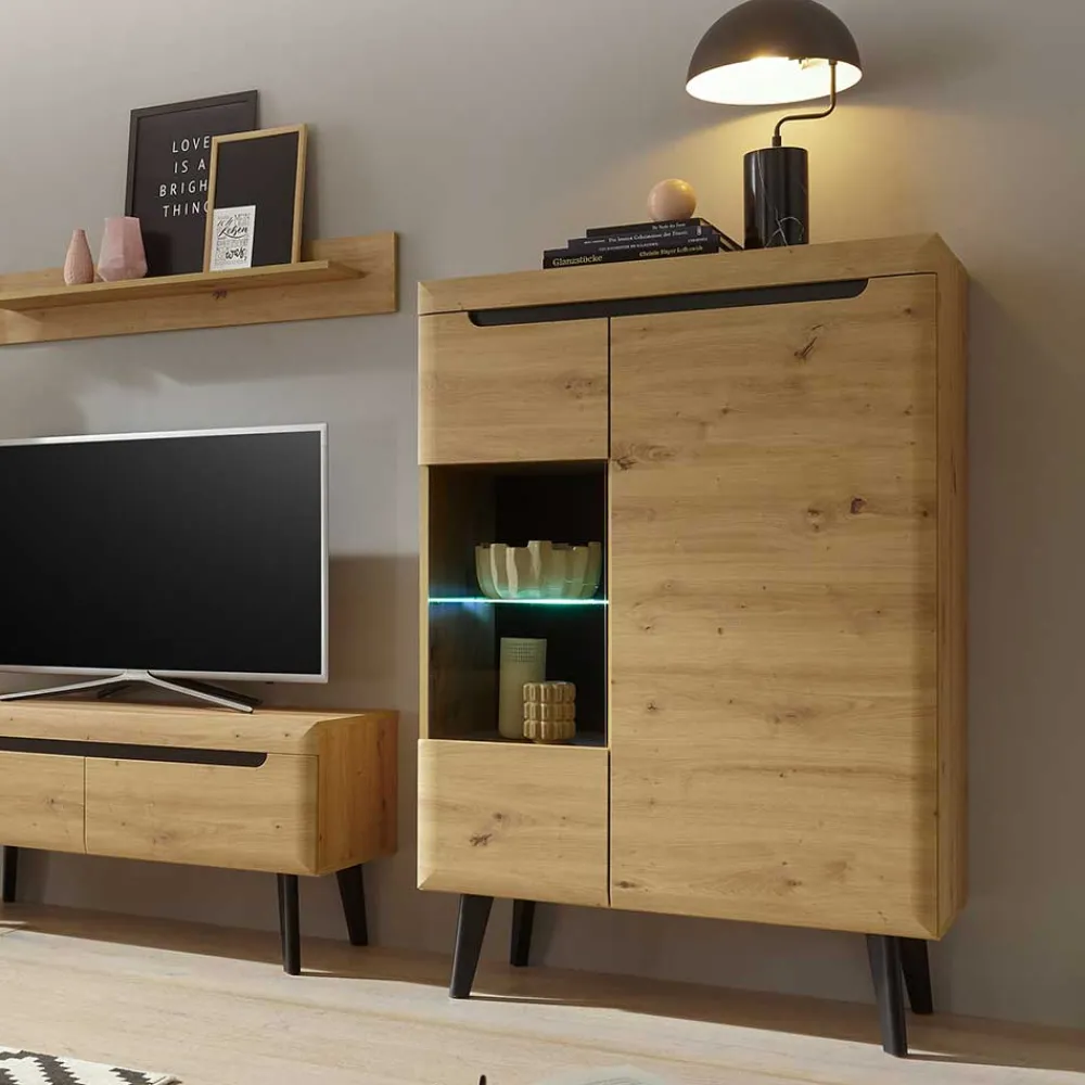 Highboard Vitrine Tomya*Pharao24 Hot