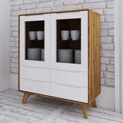 Best Highboard Vitrine Triancova Flurkommoden|Stauraumvitrinen