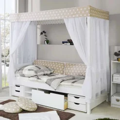 Sale Himmelbett Denima Funktionsbetten|Schubkastenbetten