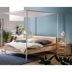 Himmelbett mit Baldachin Motonor*Pharao24 Discount