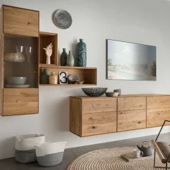 New Hänge Sideboard Rennia Massivholzmöbel|Wohnzimmerschrank