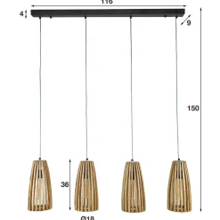 Hängelampe Kezmina*Pharao24 New