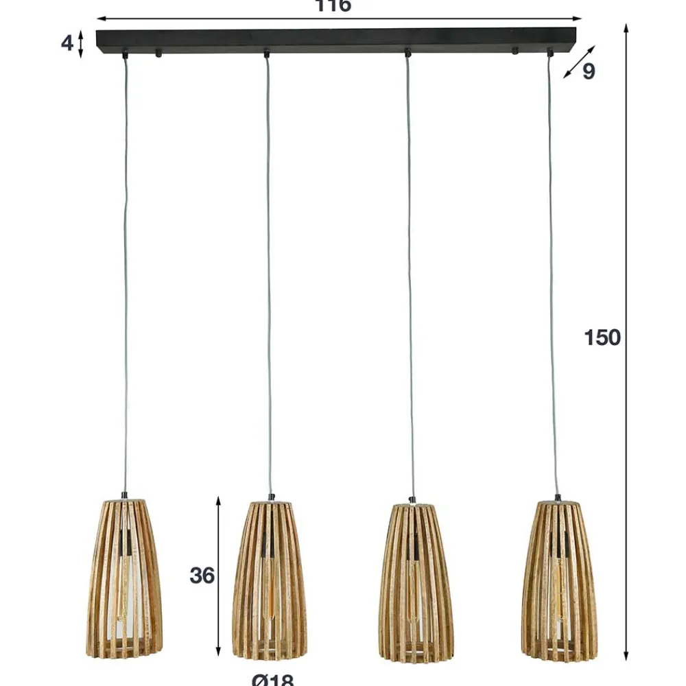 Hängelampe Kezmina*Pharao24 New