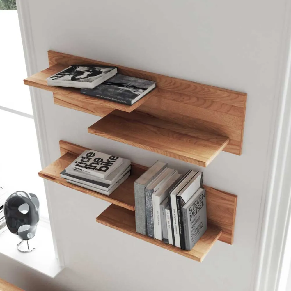 Online Hängeregal Bagavano Wohnzimmerregale|Massivholzregale