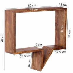 Outlet Hängeregal Set Arendal Wandregale|Hängeregale