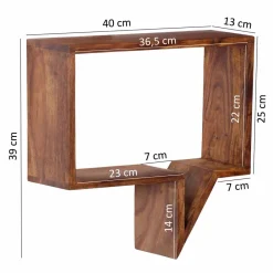 Outlet Hängeregal Set Arendal Wandregale|Hängeregale