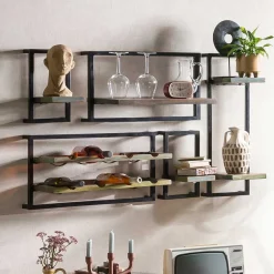 Discount Hängeregale für Bar Woodstock Hängeregale