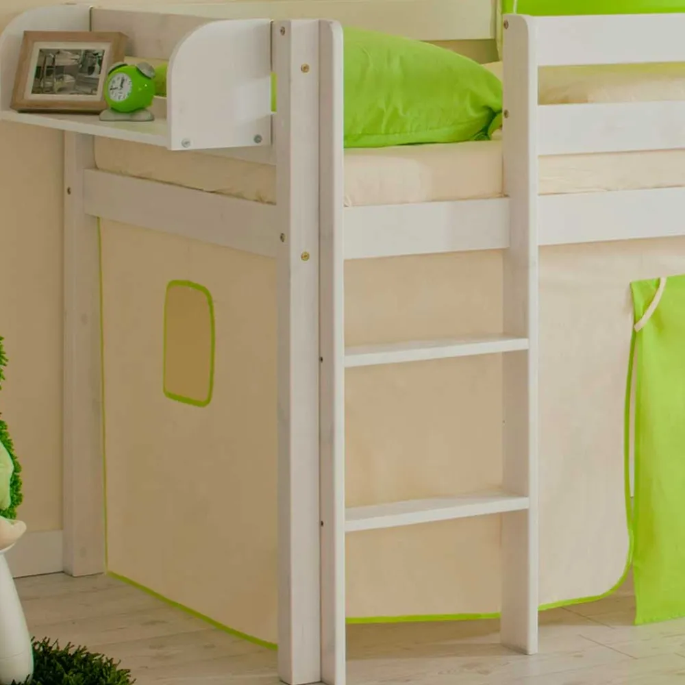 Clearance Hochbett Greeny Kinder Kinderhochbetten|Kinderbetten