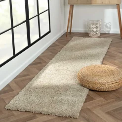 Clearance Hochflor Teppich Beige Pisaldo Teppiche