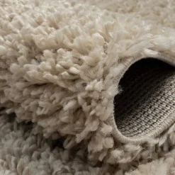 Clearance Hochflor Teppich Beige Pisaldo Teppiche