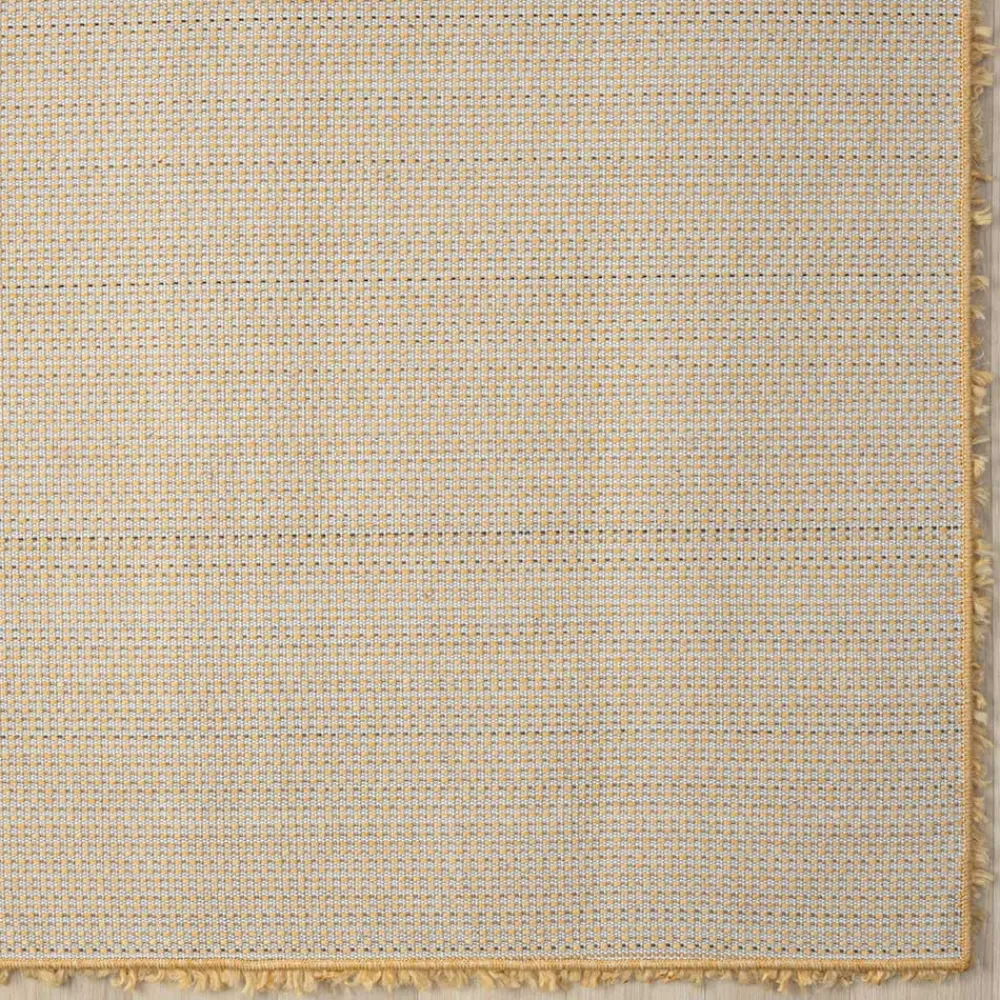 Hochflor Teppich Goldgelb Sesedra*Pharao24 Online