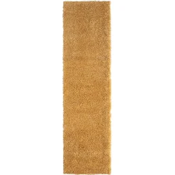 Hochflor Teppich Goldgelb Sesedra*Pharao24 Online