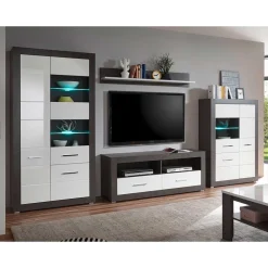 Hochglanz Anbauwand Jains*Pharao24 Outlet