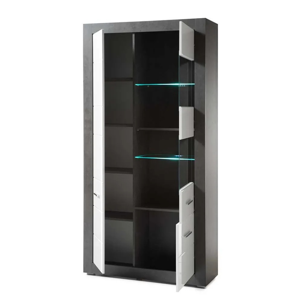 Hochglanz Anbauwand Jains*Pharao24 Outlet